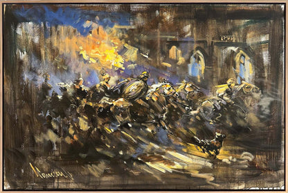 Savaşın Ruhu Yağlı Boya Tablosu