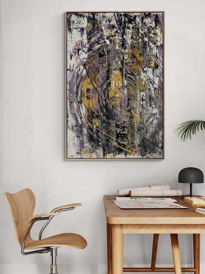 Sonsuz Soyutluk Yağlı Boya Tablosu