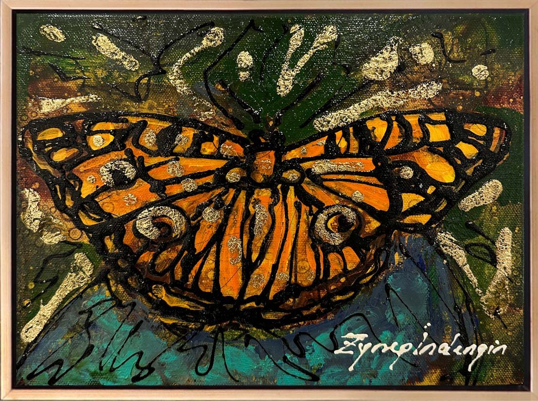 Zarif Misafir Yağlı Boya Tablosu