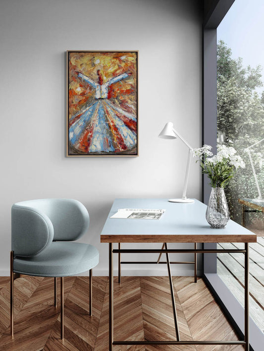 Dönüşte Saklı Sırlar Yağlı Boya Tablosu