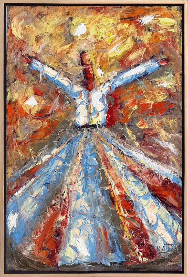 Dönüşte Saklı Sırlar Yağlı Boya Tablosu