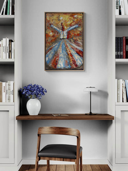 Dönüşte Saklı Sırlar Yağlı Boya Tablosu