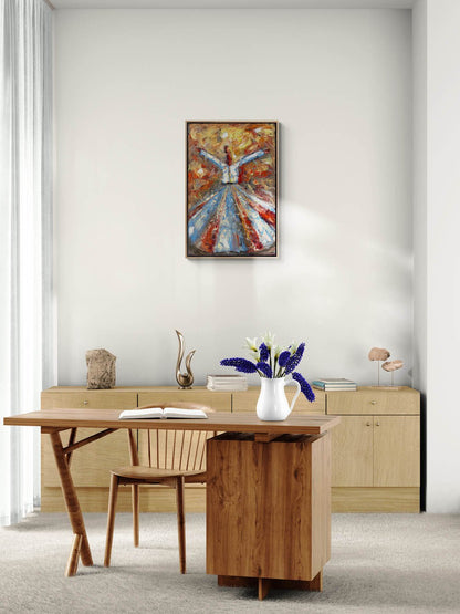 Dönüşte Saklı Sırlar Yağlı Boya Tablosu