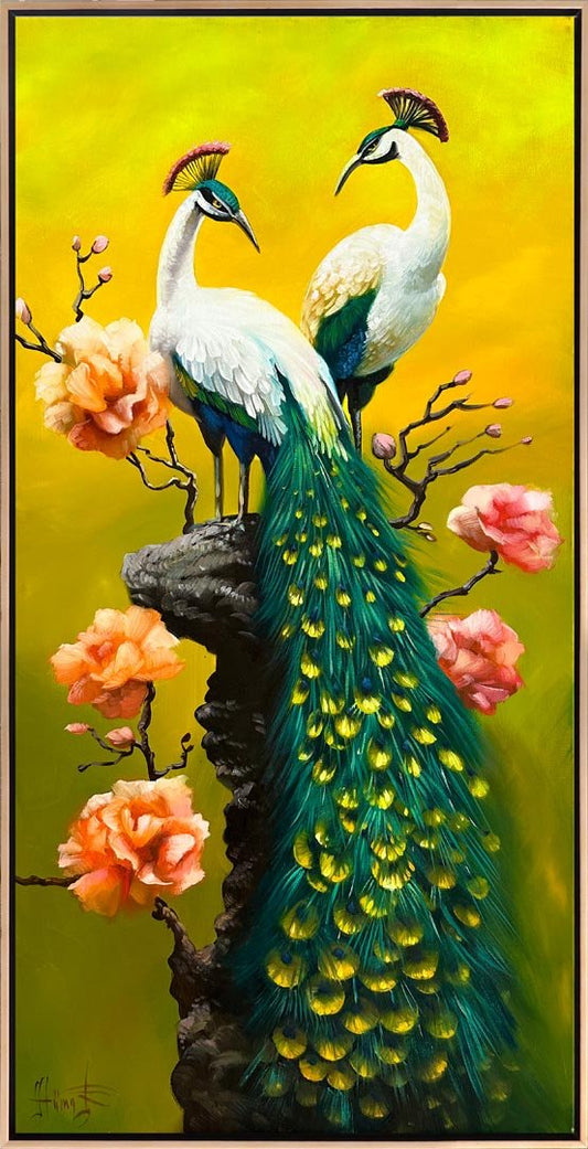 Zarif Kanatlar Yağlı Boya Tablosu