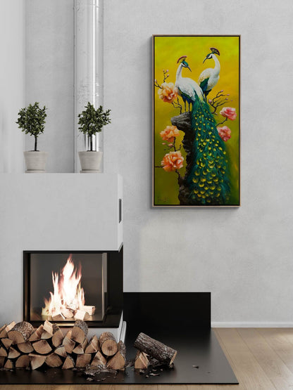 Zarif Kanatlar Yağlı Boya Tablosu