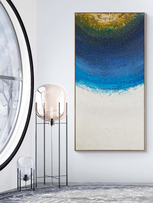 Düşlerin Harmanı Yağlı Boya Tablosu