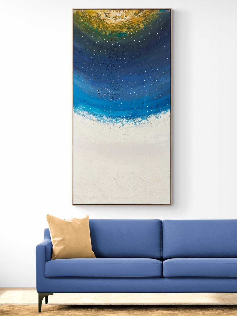 Düşlerin Harmanı Yağlı Boya Tablosu