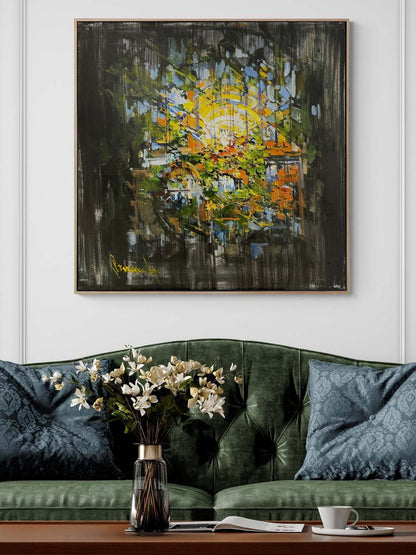 Gölgeler ve Işıklar Yağlı Boya Tablosu