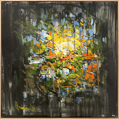 Gölgeler ve Işıklar Yağlı Boya Tablosu