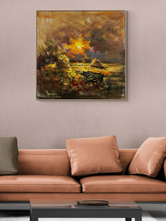 Bereketin Renkleri Yağlı Boya Tablosu