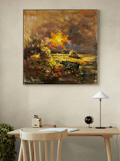 Bereketin Renkleri Yağlı Boya Tablosu