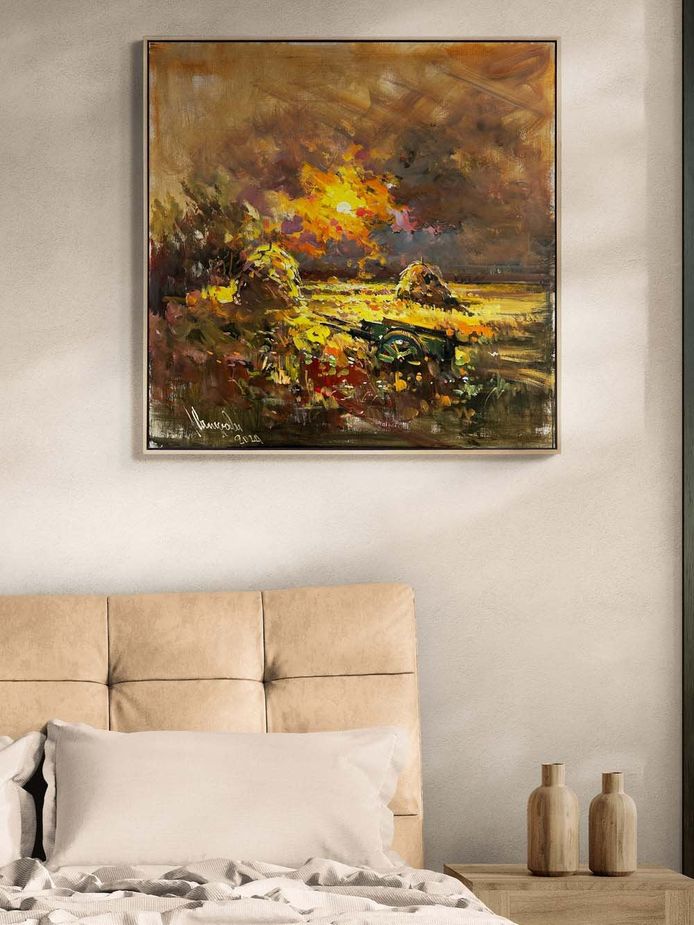 Bereketin Renkleri Yağlı Boya Tablosu