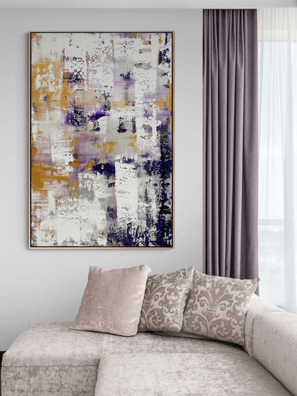 Anın Parçaları Yağlı Boya Tablosu