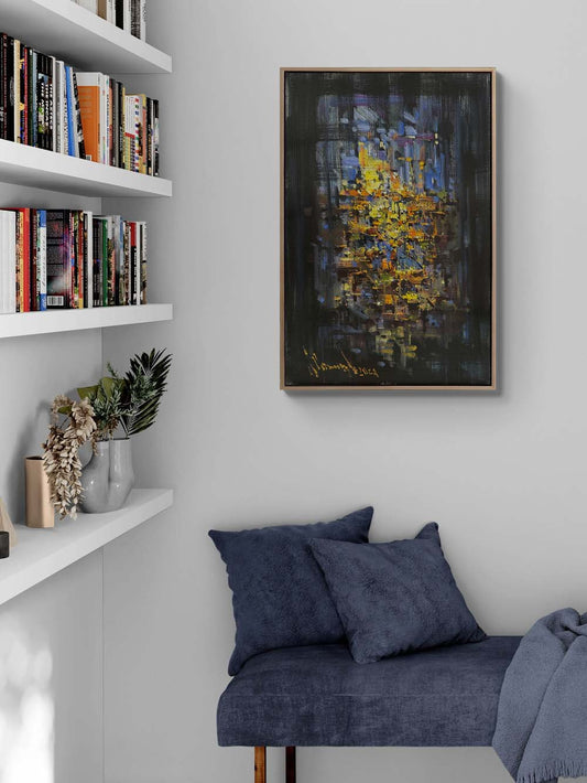 Ufkun Ötesinde Yağlı Boya Tablosu