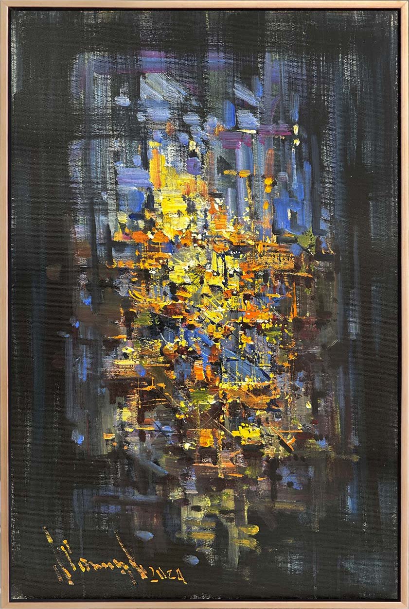 Ufkun Ötesinde Yağlı Boya Tablosu