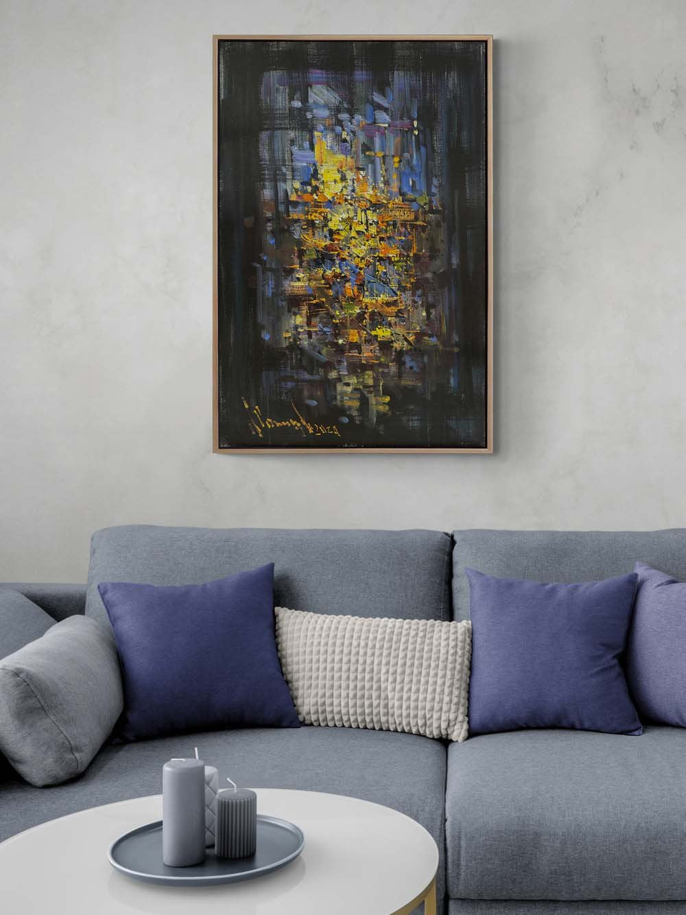 Ufkun Ötesinde Yağlı Boya Tablosu