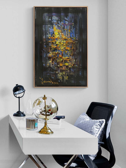 Ufkun Ötesinde Yağlı Boya Tablosu