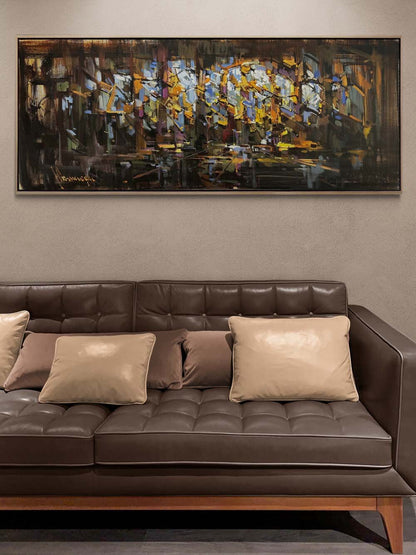 Ruhsal Harmoni Yağlı Boya Tablosu