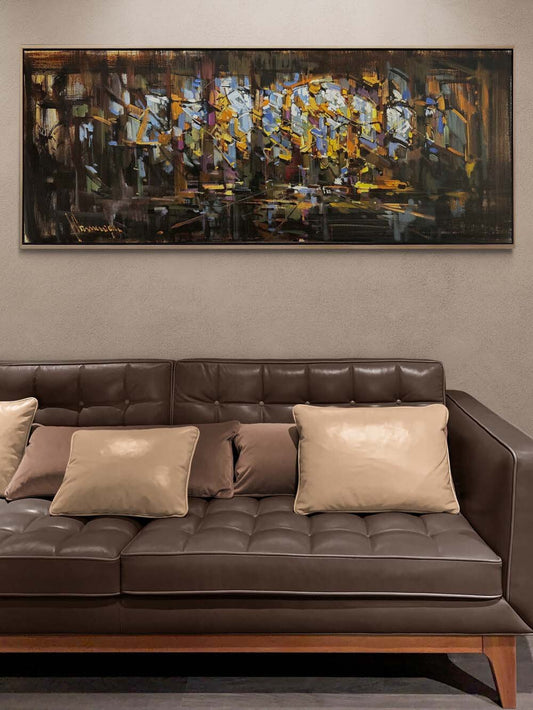 Ruhsal Harmoni Yağlı Boya Tablosu