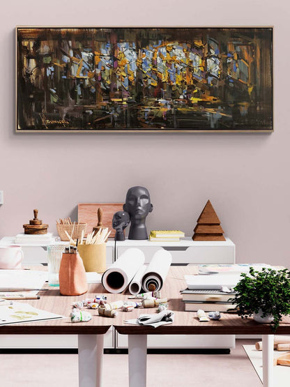 Ruhsal Harmoni Yağlı Boya Tablosu