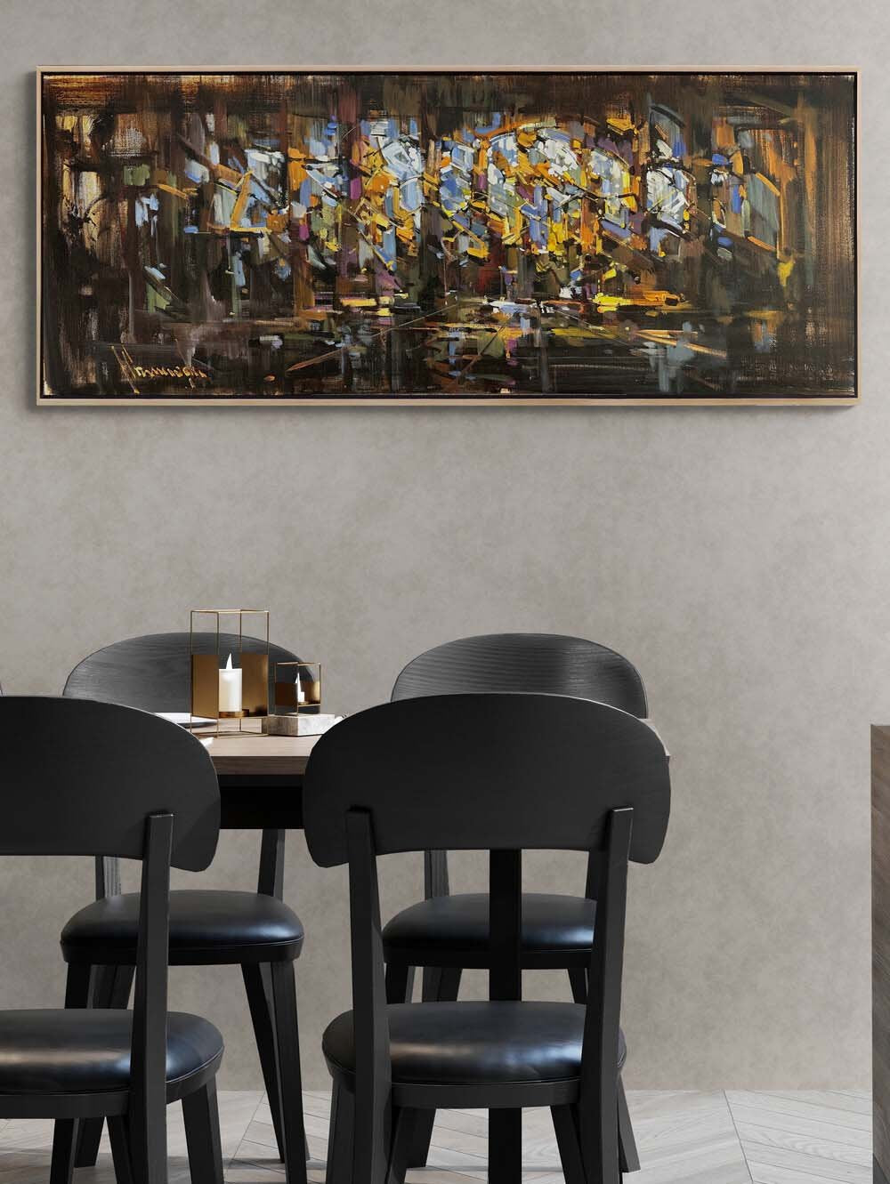 Ruhsal Harmoni Yağlı Boya Tablosu