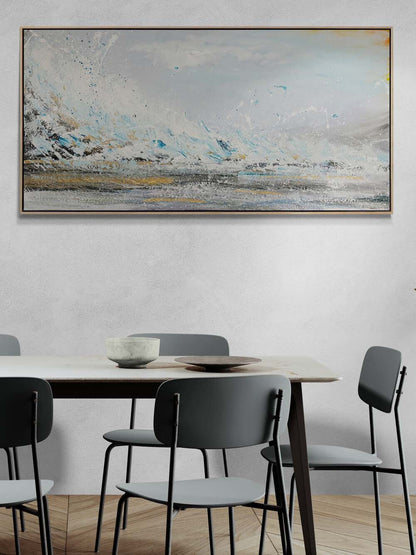 Beyaz Düşler Yağlı Boya Tablosu