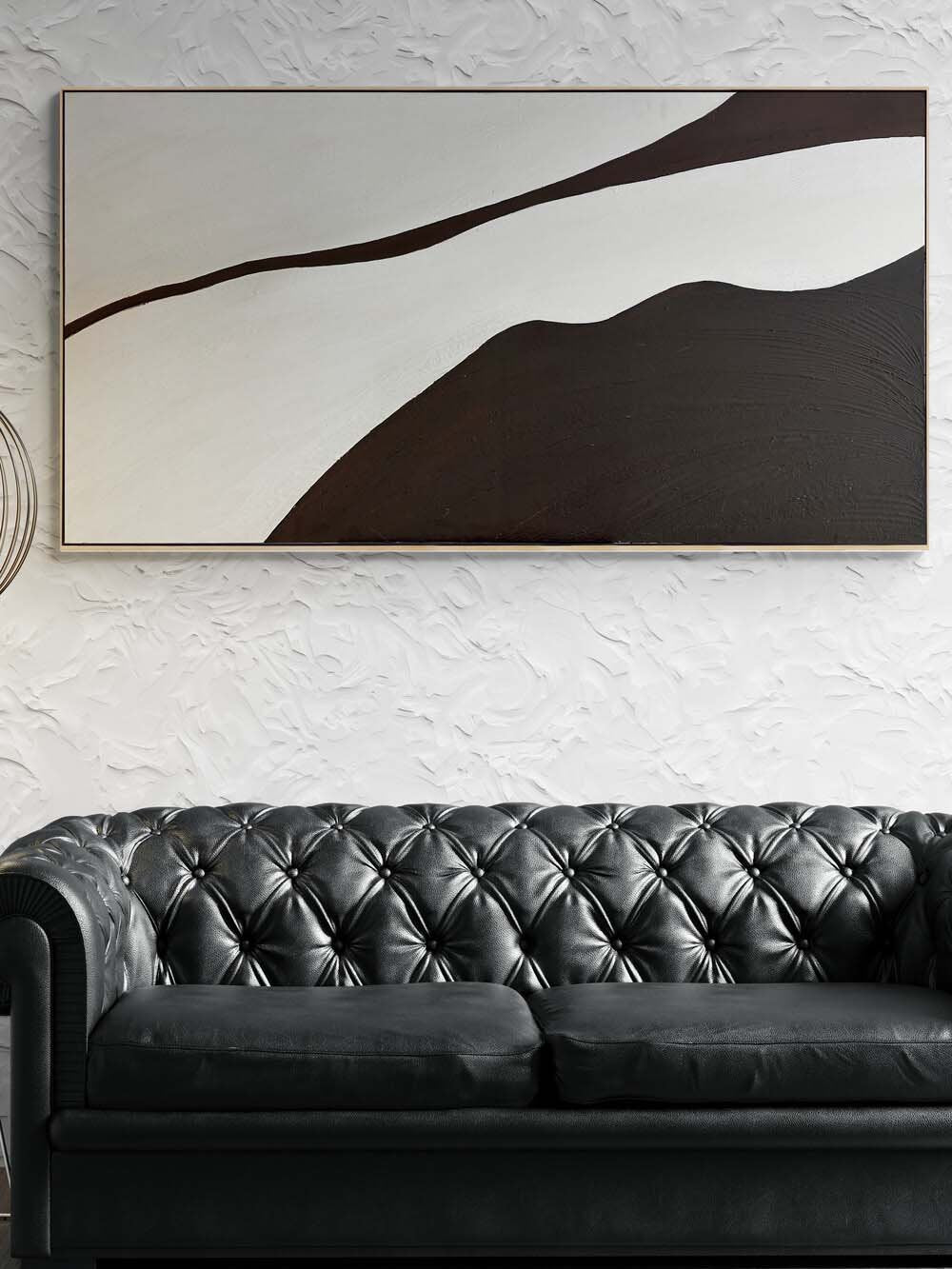 Geometrik Arayış Yağlı Boya Tablosu