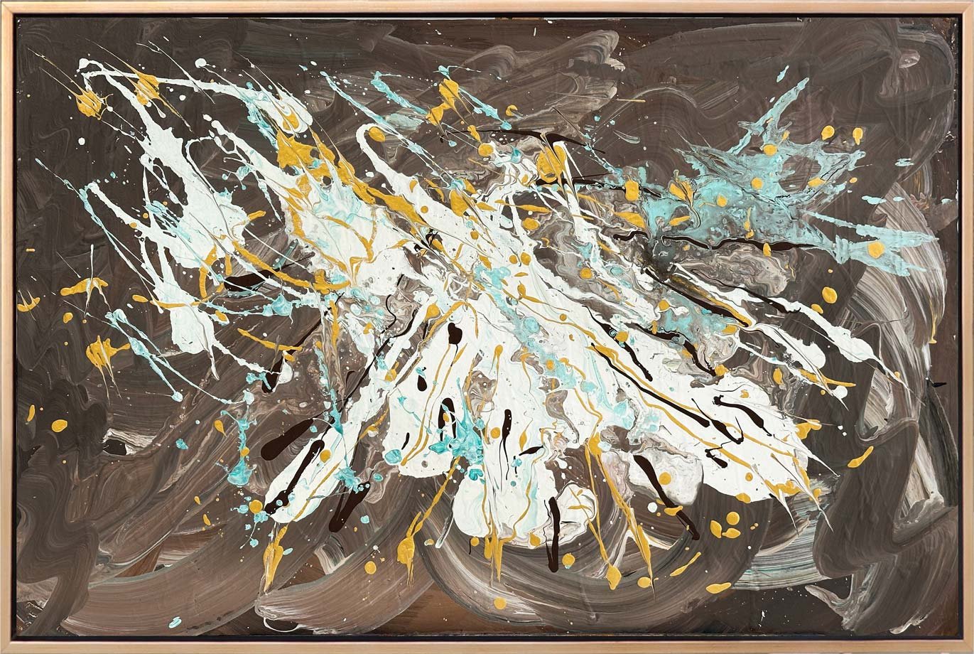 Sessiz Yansımalar Yağlı Boya Tablosu