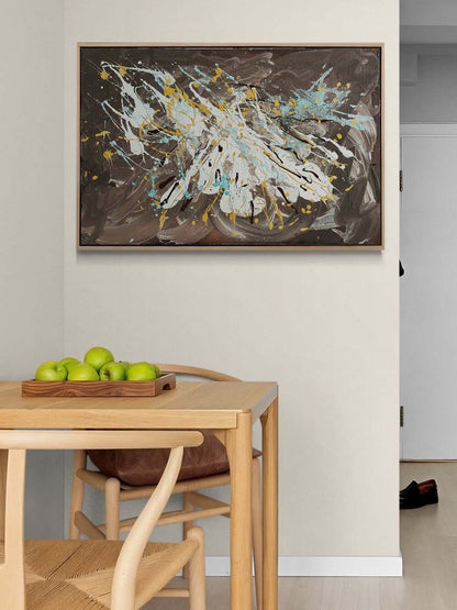 Sessiz Yansımalar Yağlı Boya Tablosu