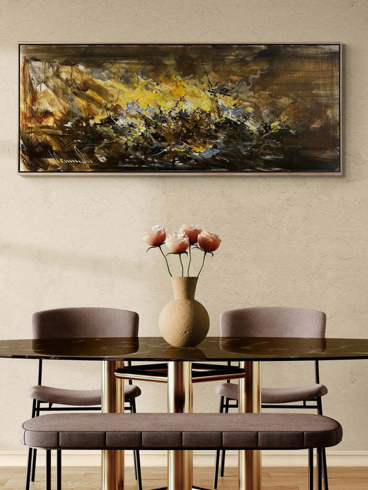 Düşsel Kaos Yağlı Boya Tablosu