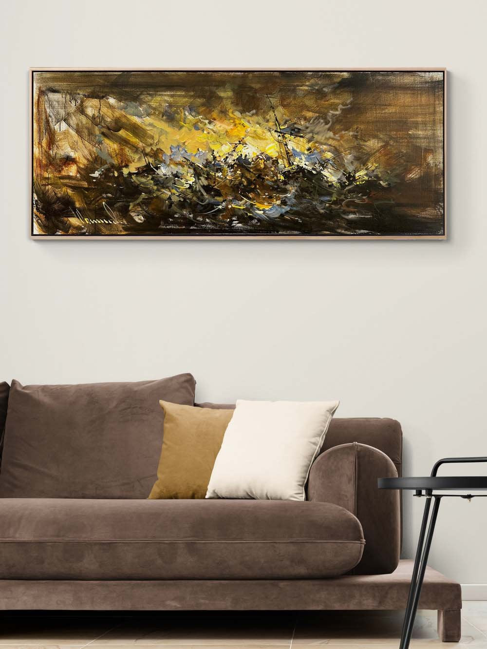 Düşsel Kaos Yağlı Boya Tablosu