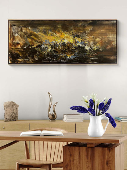 Düşsel Kaos Yağlı Boya Tablosu