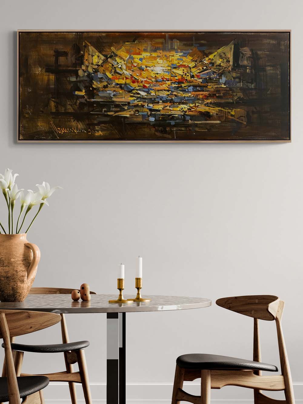 Evrensel Dokunuş Yağlı Boya Tablosu