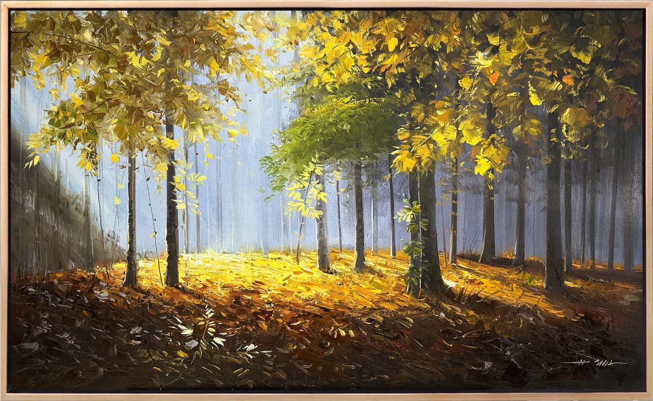 Ormanın Sırrı Yağlı Boya Tablosu