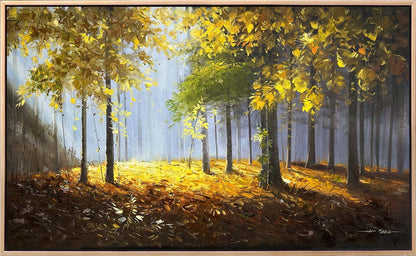 Ormanın Sırrı Yağlı Boya Tablosu