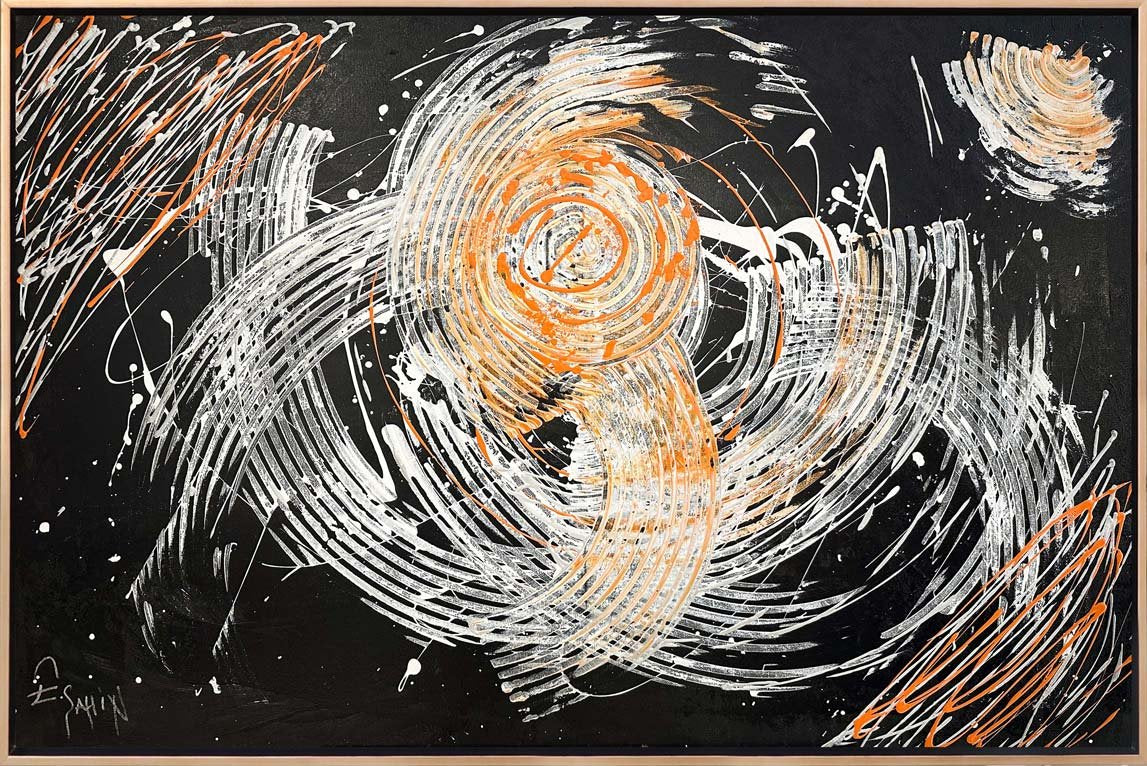 Gizli Yollar Yağlı Boya Tablosu