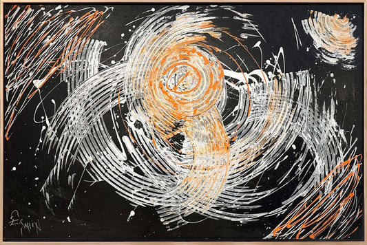 Gizli Yollar Yağlı Boya Tablosu