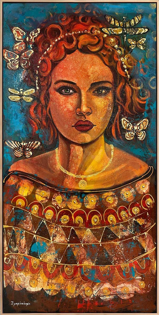 Gizemli Ruh Yağlı Boya Tablosu