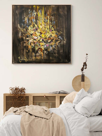 Bilinmeyenin Peşinde Yağlı Boya Tablosu