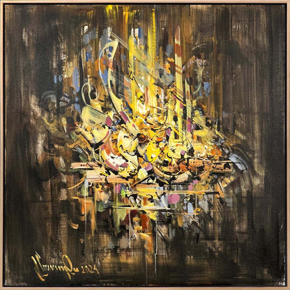 Bilinmeyenin Peşinde Yağlı Boya Tablosu