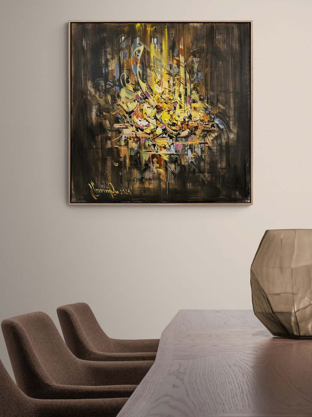 Bilinmeyenin Peşinde Yağlı Boya Tablosu