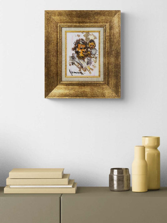 Nesillerin Hikayesi Yağlı Boya Tablosu