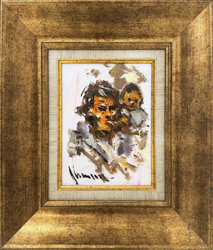 Nesillerin Hikayesi Yağlı Boya Tablosu