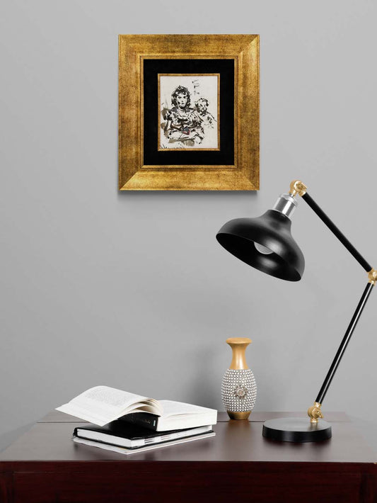 Birlikte Gülen Kalpler Yağlı Boya Tablosu