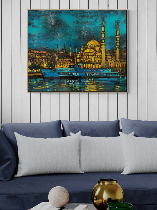 Valide Sultan Cami Yağlı Boya Tablosu