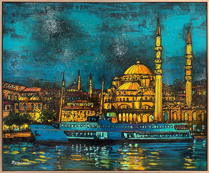 Valide Sultan Cami Yağlı Boya Tablosu