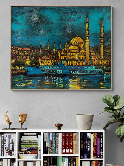 Valide Sultan Cami Yağlı Boya Tablosu