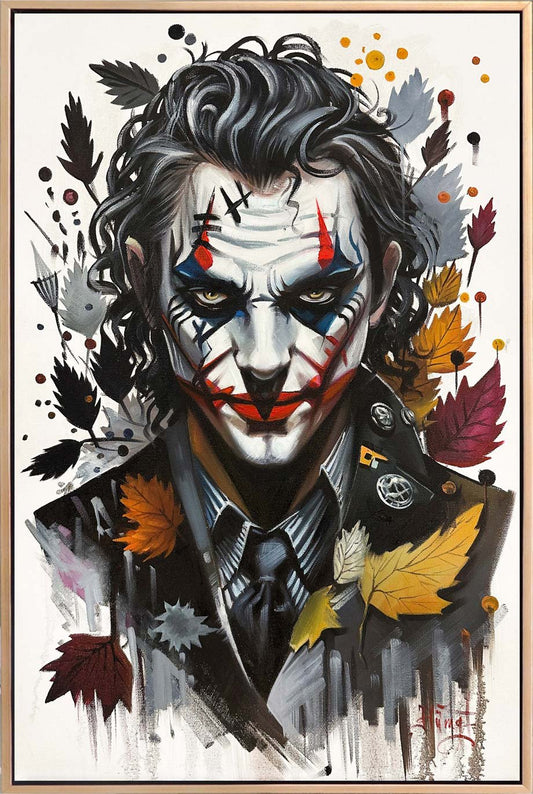 Karanlığın Jokeri Yağlı Boya Tablosu