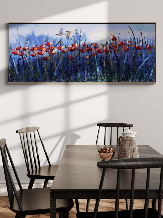 Kırlangıcın Bahar Seferi Yağlı Boya Tablosu