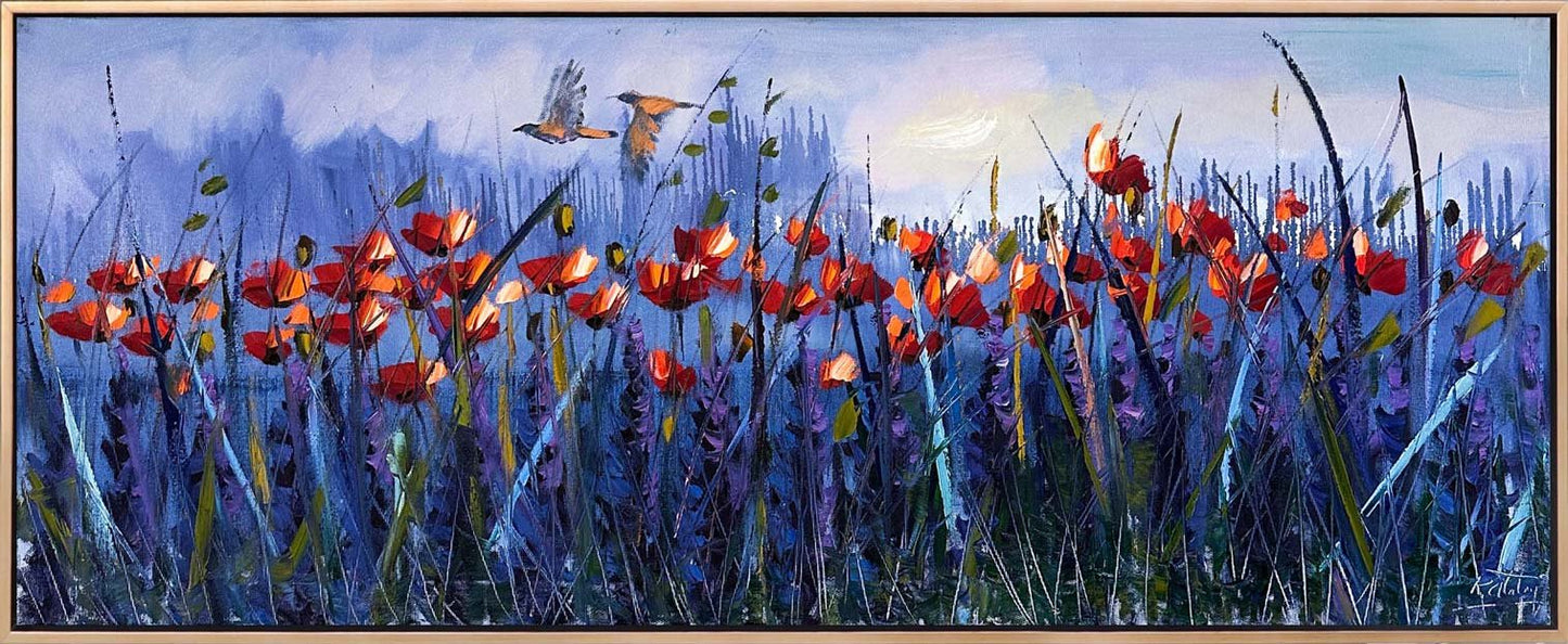 Kırlangıcın Bahar Seferi Yağlı Boya Tablosu